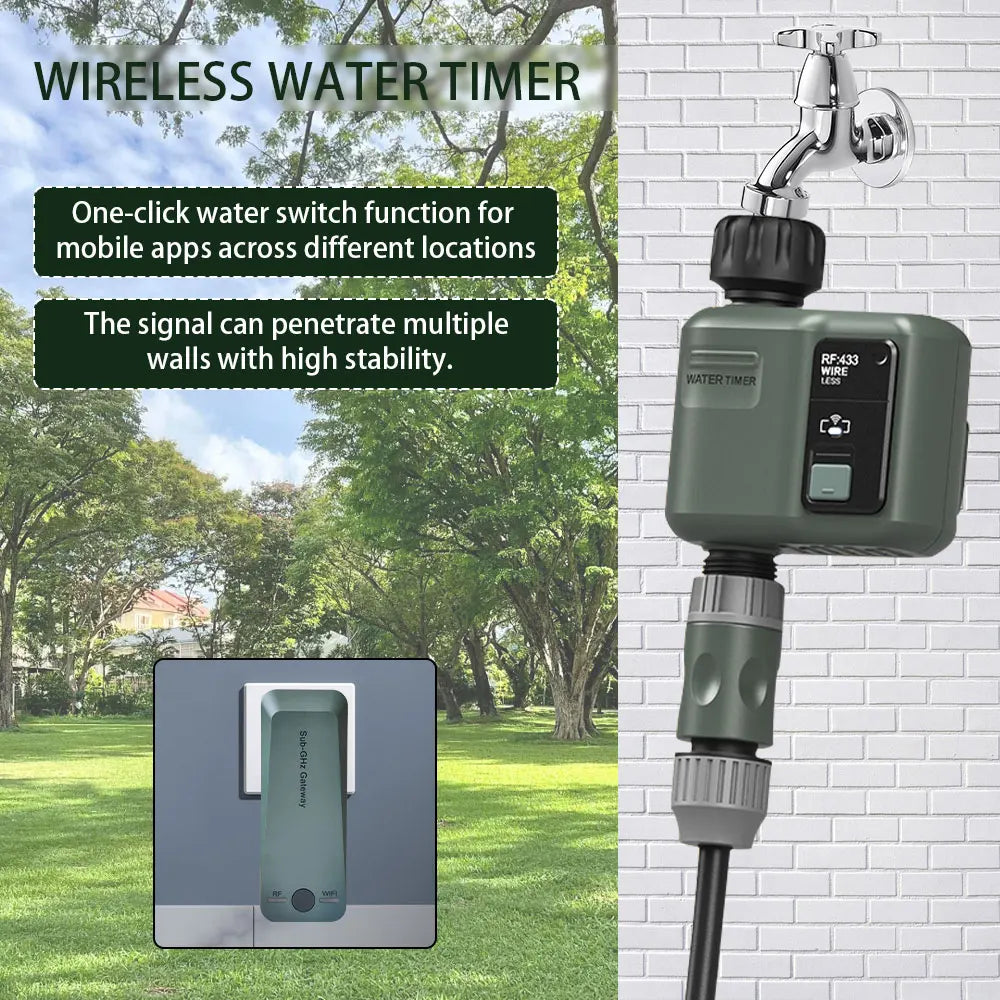 Temporizador de Riego Inteligente WiFi – Control desde tu celular