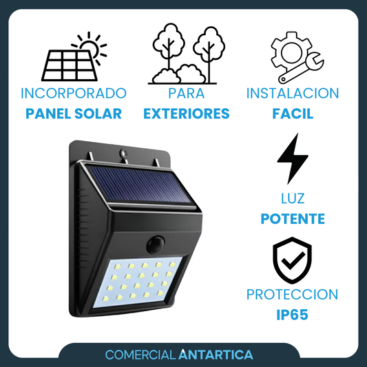 Reflector Solar Recargable Exterior
